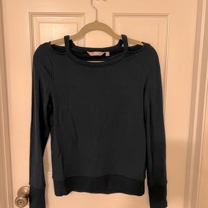Navy Athleta sweatshirt, XXS.